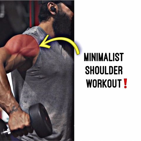 🔥🔥SHOULDER WORKOUT 🔥🔥⁣
⁣
Happy top of the week/ month amigos and amigas! ⁣
⁣
I hope you’re off to a great one so far and if not so much just remember that It can ALWAYS be worse. ⁣
⁣
Here is a short shoulder workout you can do individually or tag on to your push day after benching. ⁣
⁣
Very minimal but to the point and effective! Haha ⁣
⁣
Start with some sort of upper body warm-up ( check my profile for one ) then move on to your compound movement for the day the OVER HEAD PRESS aka OHP. Pick a weight you can do for an RPE of 8. Meaning you should feel like you have 2 reps in the tank. Do this for 4 sets of 8 reps. ⁣
⁣
Then move on to some single arm standing or sitting DB press. I like this one to make sure I keep things balanced with my strength in each shoulder. If I noticed one is weaker I will usually start with the weaker side and match that on the right. 4 sets of 10 reps with an RPE 8 should do the trick. ⁣
⁣
Onto my favorite lateral head movement! The DB side lateral raises. This is the one that will give you broad shoulders and contribute to you v-taper. You don’t need much weight for this one. Focus on driving up and out with your elbows. Don’t shrug up when you reach the top. Sets: 3-4x  Reps: 12 ⁣
⁣
And to finish up the session hit Face-pulls up to target the rear delts! You can’t have 3D looking shoulders without the rear delts. Face Pulls is my go-to 3-4x a week I will do them. Even after a full push day. ⁣
⁣
Hit this up and let me know what you think. ⁣
⁣
But I hope you fucking crush this week! Count all those “little” WINS because they add up 🤗⁣
⁣
Much love, J⁣
⁣
#fitnessiq⁣
#manifestgreatness⁣
#disciplineovermotivation⁣
#newbreedphysiques⁣
#onlinecoach⁣
#gothere⁣
#aesthetics⁣
#bodybuilding ⁣
#powerbuilding. ⁣
⁣