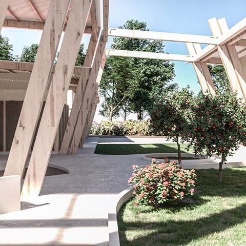 Centro Ecoturístico en Llano del Tigre #archviz #viz #visualizacionarquitectonica #visual #archviz3dmax #architecture  #visualization #render #3dmax #vray #photoshop