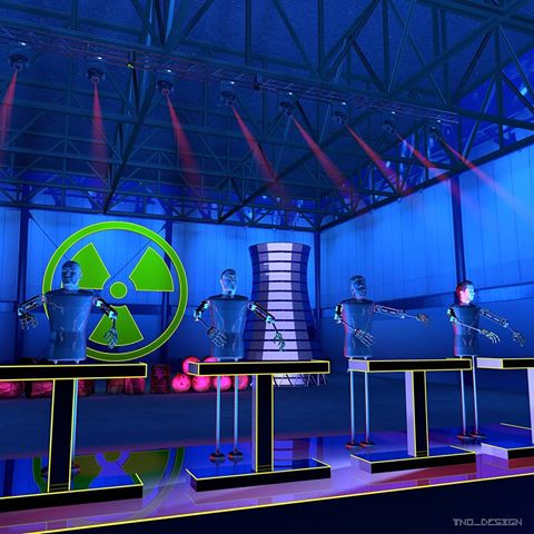 T18 Radioactiviteit (2018)
Tschernobyl...Harrisburg...Sellafield...Fukushima
#radioactivity #robots #kraftwerk3d #kraftwerk #digitalart #futuristic #futurism #electro  #wearetherobots #design #designer #art #artist #creative #setdesign #designstudio #scifi #wired #aroundtheworld #london #beijing #berlin #newyork #paris #tokyo #shanghai #tnodesign #contemporaryart #awesome #colorful