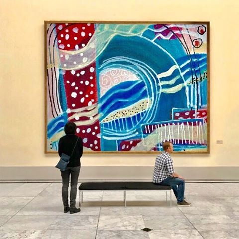 Always fun to see work large.#photofunia_app #abstractacrylic #acrylicabstract #dailypainting #originalart #paintingeveryday #doitfortheprocess #decorhome #makeart2019 #365daysofart #365daysofpainting #dailyart #artistoninstagram #artforsale #abstractartist #contemporaryartist #markmaking #womenwhopaint #modernhome #artmywall #flaming_abstracts #arte_com_ #saatchiart #abstractartorg  #inboho_gallery#modernart
#westernmassartist #The100dayproject 
#myartsyweek #artgallery