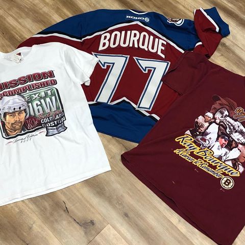 Easily one of the most memorable moments in playoff history. @coloradoavalanche #vintage #vintageshop #vintagehockey #hockey #nhl #raybourque #nhlplayoffs #stanleycup #boston #salemma #colorado #avalanche #goavs #coloradoavalanche #denver #onlineshopping #