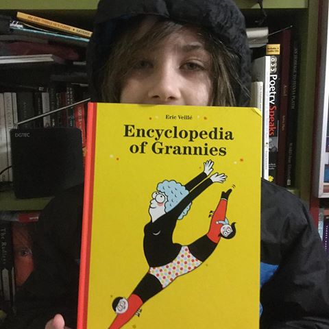 Encyclopedia of Grannies by Eric Veille (guest review Elliott Phillips age 9) 
Genre - Picture book, kids, pretended Encyclopedia 
Style - Bright, factual (but not real) it sounds like they are real but they are not 
High point - It is funny because it is silly sort of like fake facts, it’s about different grannies! Mum, here’s facts about my grannies - Grandma loves cats and one sleeps almost on her head and Nana understands the internet a bit and sleeps next to her old beagle Bentley (yes, Beano, Pa get the bed to himself) 
Low point - Nah, not really it’s good 
Take away - An Encyclopedia  of funny grannies and secret nana stuff (now you know Beano) 
#encyclopediaofgrannies #ericveille #fiction #encycopedia #humour #kidsbooks #picturebook #grandma #nana #readingsbooks #bookreview #booklover #bookaddict #books #bookworm #bookstagram #instabook #reading #bookshelf #bookclub #review #booknerd #igreads #booklove