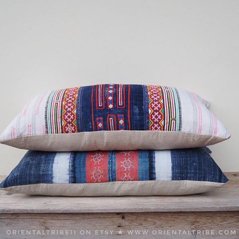 One of a kind. 16x32 inches, retro ethnic textile decorative Throw pillow cover.
https://orientaltribe11.etsy.com
www.orientaltribe.com .
⭐️Get your own style before they sell out.
⭐️New items update everyweek.
::: 💵 accept paypal
::: ✈️ shipping worldwide 
#etsy #interiordesign #homedecor #pillows #pillowcase #livingroom #Hmongpillows #instahome #apartmenttherapy #etsyshop #cushion #inspiration #designer #luxuryboho #jungalowstyle #roommakeover #decorative #decor #textile #home #house #boholiving #homedecoration #interior #orientaltribe11 #bohemian #style #boho #housetour #dwell @etsy