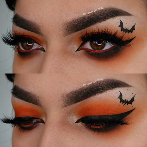 🦇
Seeing stores putting out Halloween decorations already makes me one happy little ghoul 🖤
Who else has seen @targets new Halloween collection?? (It’s online and only select things for pre-order) but I’ll be stalking the store for when it drops locally 👀
Did a simple Halloween inspired eye to check a few stores this past weekend. ✨
Happy Monday loves! 
Details:
@katvondbeauty tattoo liner, dagger liner shades trooper black, everlasting lip liner shade ago go
@sugarpill flame point pressed eyeshadow 
@profusion festival palette shade beat and crochet 
@blackmooncosmetics Orb of light palette shades black and harvest
@milkmakeup waterproof kush mascara, and kush fiber tinted brow gel shade grind 
@beautybakeriemakeup scoops elysees blush palette shade beignet
@rouge.and.rogue noirella lashes 
@anastasiabeverlyhills granite dip brow pomade
•
•
•
•
•
•
•
#halloween #halloweenmakeup #spooky #spookyszn #katvondbeauty #kvdbeauty #katvond #sugarpill #sugarpillcosmetics #shrinkle #blackmoon #blackmooncosmetics #milkmakeup #studiofam #beautybakerie #profusioncosmetics #profusion #beautybakeriemakeup #rougeandrogue #lashes #abh #anastasiabeverlyhills #abhprsearch #thelist #norvina #target
