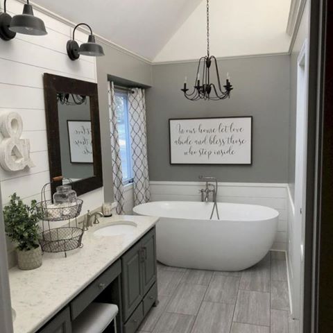 What an amazing bathroom with an amazing quote ✨