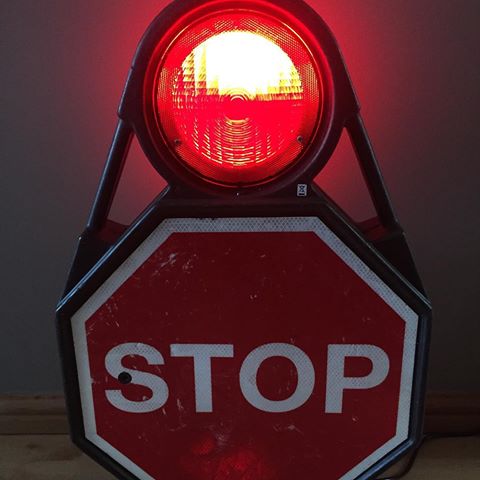 Dropped this converted railway plb (possession limit board) off today too... #upcycle #recycle #repurpose #bespoke #railway #plb #possessionlimitboard #stop #sign #feature #lamp #light #mancave #refunkdjunk #retailspace #newstock #forsale #armstrongsmill #armstrongantiques #ilkeston #derbyshire