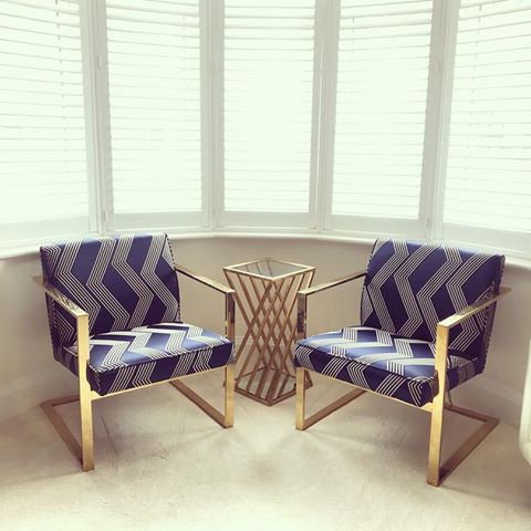 .....and then there were 2!
Loved the chair... so I had to make it a pair!
#housetohome #newhome #instahome #myhillaryshome #instahomedecor