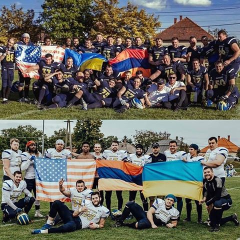 After the game against Sharks 🇭🇺Together 🇦🇲 🇺🇸🇺🇦
Thanks for the photo @ph_polyapo!
#af_ua #ukraine #kyiv #hungary #kyivcapitals #sport #київ #україна #київсьогодні #af_ua @ua_ulaf