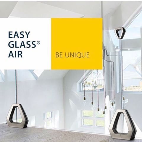 Dare to be different and leave a signature on your next balustrade project with Easy Glass Air. This brand-new glazed system lets you serve a striking glass balustrade with cutting-edge base glass clamps and matching glass connectors. Use it as your wow-factor. #masygroup via @qrailing