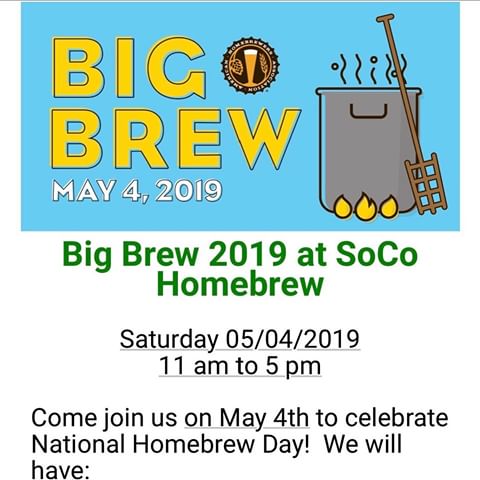 Can’t wait until this weekend to add to our stock. Come out and say hello ⠀
#big #brew #national #beer #passion #brewing #homebrew #monday #celebrate #weekend #ferment #hops #grains #sugar #yeast #water