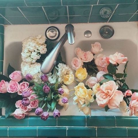 #aesthetic #aesthetics #flowers #flower #pink #yellow #violet #amazing #room #home #bath #bathroom #cute #insta #iloveyou #instagram #inspiration #goodnight #goodmorning #hello #happyday  #love #follow #followme #like #instagood #happy #beautiful #memories