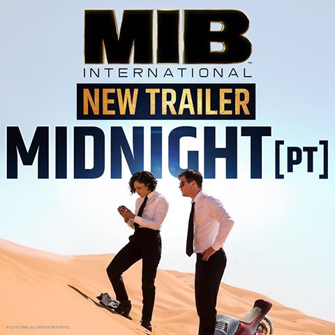 Agents, your mission - watch the new #MIBInternational trailer. Arriving at Midnight PT. 🕶