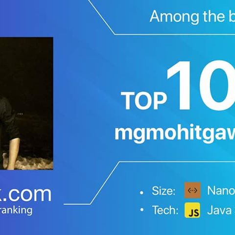mgmohitgawande is the Leader of the IN leaderboard for JavaScript with Nano codebase size. Technical debt density for public code from GitHub is 0.06451613. More on duerank.com. @mgmohitgawande #duerank #app #github #tech #software #developers #javascript