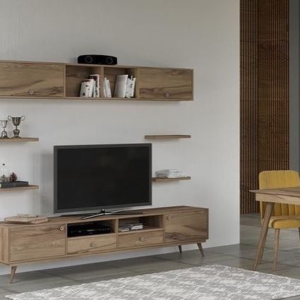 -Modern TV table✨
#livingroomdecor #livingroom #decor #decorationideas #interiordesign #tvcorner #thecornertv #design