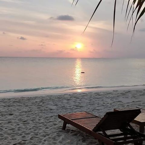 SUNRISE ☀️ • Quel bonheur de se réveiller devant cette magnifique vue
#Maldives #sunriselovers #beach #sunnyday #summervibes #instaphoto #enjoylife #beauty #travelphotography #leverdesoleil #paradise #instamoment