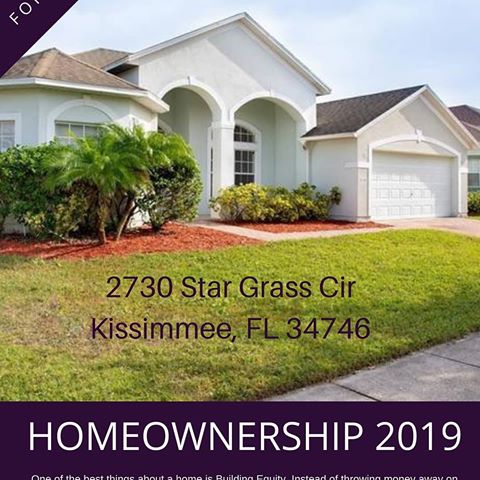 Lu Carter - Real Estate Made Easy 
Open House Weekend!!! Saturday, April 27th & Sunday, April 28th 
Kissimmee, FL 
1PM - 4PM 
Asking Price: $245,000
4 Bedrooms 3 Bathrooms
2,260 Sqft
Gated Community 
Built: 2005
#family #florida #goals #upgrade #motivation #realestate 
#openhouse #boss #homebuyers #bestlife #investment #newhome #builder #buy #orlando #disney #realtor #vacationhome #atlanta #homes4real #realestateagent #sold #womeninrealestate #yourfavoriterealtor #realtorlife #listingagent #buyersagent #mercedes #levelup #movingtoflorida