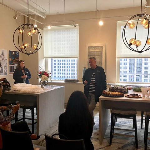 Swipe ➡️ to see more from our Chicago Peer Group meeting this week at the stunning @suryasocial Chicago Showroom. Stay up to date on every member event by clicking the link in our bio! #SuryaSpaces #FridayFeature #ASIDIL #ASID #DesignImpactsLives