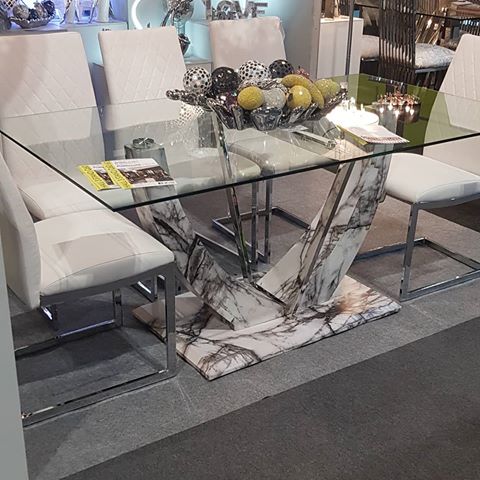 CHECK OUR STORY OUT TODAY FOR DINING SETS & SOME OFFERS ☝️☝️☝️☝️
.
.
LOVE THIS MARBLE STYLE DINING TABLE SQUARE OR ROUND @inspire_my_home_ .
.
#dining #dine #dineinstyle #kitchen #fashionista #homeinspo #modernlife #glamdecor #dreamy #newhome #dreamhome #interiors #inspo #inspirational #design #homeobsessed #coffeetable #sofagoals #sofa #greyhome #fur #mirror #lighting #showhome #fashionblogger #newranges #newidea #bespoke #instagramers #furniture