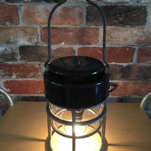 Dropped this converted Bullfinch gas lamp handlight lamp off this morning... #upcycle #recycle #repurpose #bespoke #artisan #vintage #bullfinch #british #metal #glass #gaslamp #handlight #lamp #light #mancave #refunkdjunk #retailspace #newstock #forsale #armstrongsmill #armstrongantiques #ilkeston #derbyshire