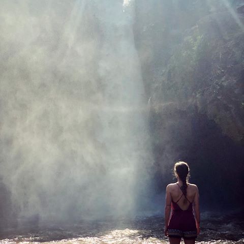 Facing nature 
#waterfall #bali #instagood #instatravel #randftravel #indonesia #travelling