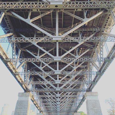 Bridge 🖼 #art #architecture #bridge #bridgedesign #design #beams #trusses #galvinizedmetal #metal #sydneyhabourbridge #sculpture #grey #stone #steel #superstructure #engineering #engineer #marvel #monument #wonder #place