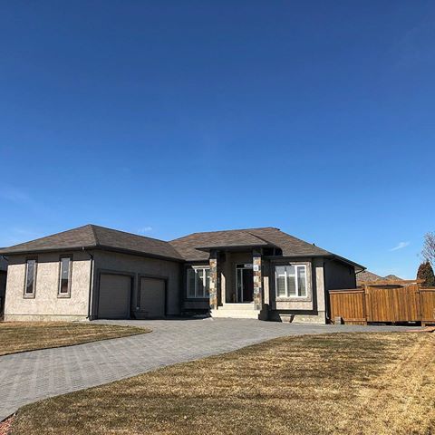 NEW LISTING! Executive Oakbank stunner! 1536sqft four bed three bath bungalow with incredible in ground pool surrounded by interlocking brick! #newlisting #gregmichieteam #selling #listing #house #home #oakbank #pool #bungalow #executive #granite #hardwood #herringbone #realtor #wpgrealtor #realestate #garage #bluesky #opportunity #callme