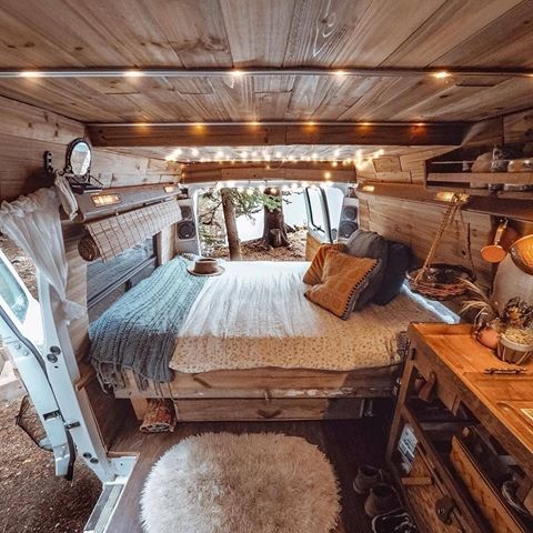 Home is where you park it and... it's cozy!
Photo by @the_wayward_blonde
