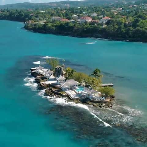 "Private island feels in Jamaica! 🇯🇲🏝" Tell us: Is your ideal vacation spot totally secluded or in the thick of things?  #VisitJamaica (📷 : @jeremyaustiin 📍: Couples Tower Isle Resort, Jamaica)