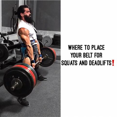 BELT PLACEMENT FOR SQUATS AND DEADLIFTS❗️⁣
⁣
So now that we have covered breathing and bracing. If you haven’t seen those videos I would go back and check them out first.⁣
⁣
There is a couple ways to place your belt! ⁣
⁣
You might be wearing it too low or too high! ⁣
⁣
For example, in the video above you’ll see when its too high when I brace my abdominal wall expands under/ outside the belt just like when I have it too low it expands above/ outside my belt. ⁣
⁣
This will prevent me from effectively bracing into my belt. Furthermore, wearing it too low can interfere with your starting position on Deadlift as you saw above. So you might want to angle it up a bit so you can set-up without the belt hitting your pelvis. ⁣
⁣
For the squat you can angle it a bit up ( slightly above your belly bottom), Straight across or angled slightly down. ⁣
⁣
PLEASE NOTE! This is more a matter of comfort than anything else.  Start with it in whatever position is most comfortable.  As you learn how to use it better, then you may want to play around with different heights and angles to see what allows you to get your torso the tightest.⁣
⁣
Just be cautious of it being TOO low or HIGH that you are bracing outside the belt because you will eliminate the entire purpose of it and will not be able to brace effectively against it. ⁣
⁣
Much love, J ❤️⁣
⁣
⁣
#fitnessiqcoaching⁣
#manifestgreatness⁣
#disciplineovermotivation⁣
#newbreedphysiques⁣
#onlinecoach⁣
#gothere⁣
#aesthetics⁣
#bodybuilding ⁣
#powerbuilding. ⁣
