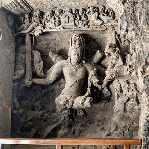 Finally got around to posting photos from the Elephanta Caves. The carvings of Hindu imagery date back to roughly the 5th to 8th century AD and are spread out among five caves (and two other caves are even older Buddhist sites). Many carvings were damaged/defaced by the Portuguese, and some were relocated to museums, but it's still possible to see depictions of Hindu mythology. For example, the first image shows Shiva slaying a demon.
-
#Mumbai #india #bombay #vacation #travel #traveling #tourist #abroad #elephanta #cave #caves #island #sculpture #sculptures #carving #stone #rock #geology #history #hindu #archeology #unesco #teampixel #nofilter