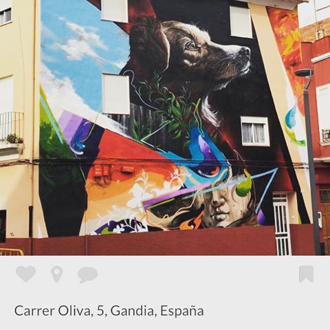 📲 Descárgate nuestra #app y disfrutá de todo el #arteurbano del 🌎 #arte #artecallejero #streetart #mobile #mural #graffiti #URBANCANVAS #arts #murales #Espada #Italia #art
