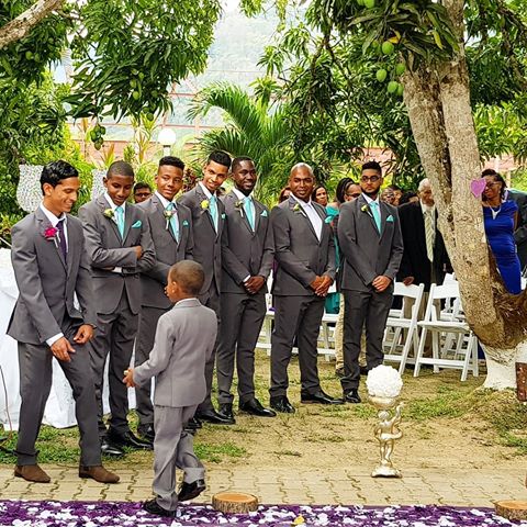 #weddingvibes #nephewswedding  #decor #wedding #beautiful #outdoors #bridesmaids #groomsmen