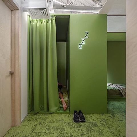 We’re thinking this would be appropriate for a Monday. 😴 Who else wants a nap pod in their office?! ⠀⠀⠀⠀⠀⠀⠀⠀⠀⠀⠀⠀ ⠀⠀⠀⠀⠀⠀⠀⠀⠀⠀⠀⠀ ⠀⠀⠀⠀⠀⠀⠀⠀⠀⠀⠀⠀ ⠀⠀⠀⠀⠀⠀⠀⠀⠀⠀⠀⠀
Photo by: @bezuglov_ua of Grammarly’s #office in Kiev
Designed by: @balbekbureau