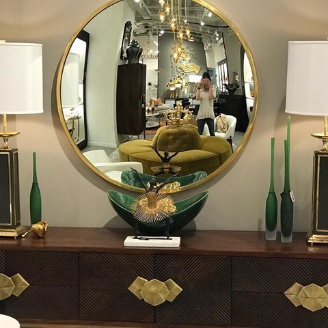 Great fun styling a credenza at Global views showroom  with other designers. I pulled pieces that had a circus theme, and named this credenza “This Is Me” from the movie The Greatest Showman. Thanks @globalviews !