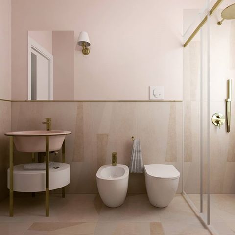 Pink & brass bathroom
Feat. @martasalvadore &  fradiavolailnuovoabitare
#bathroom #design #decor #interior #homedecor #floor #tiles #palladiana #studiopepe #brass #pink #bath #love #architect #architecture #gallery #wallart #interiordesign #magazine #bardelli #cielo #house #home #ceramic #tileaddiction #tile #gold #refurbishment
@studiopepe_official @ceramicabardelli @ceramica_cielo