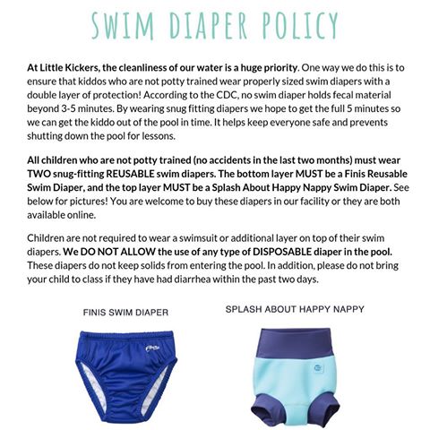 Just a reminder on our swim diaper policy! Happy swimming! 🐬• #swimlessons #swimming #littlekickers #backfloats #bubbles #swimschool #swimminglessons #colorfulcolorado #swimmer #training #swiminstructor #swimsafe #exercise #fitness #health #toddler #toddlerswim #drowningawareness #compete #instawater #instapool #swimschools #denver #denverswimschool #colorado #healthyhabits #justkeepswimming #splash #babyswimming #coloradokids