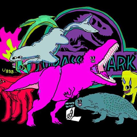 #dinosaur
#Jurassicpark
#art #drawing #paint #artwork #illust #illustration #sketch #design #brutsubmission #japanese #japan #doodle