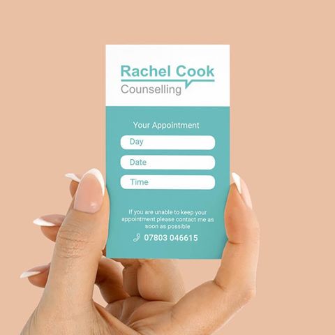 Appointment cards and logo design.