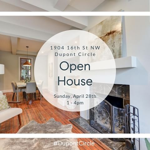 Good Sunday Morning!  Stop by and see me at this beautiful Open House today on 1904 16th St NW.  Grab lunch at one of the awesome restaurants right around the corner then swing in and say hello!  Listed at $1,075,000, this one is not to be missed!
More details at www.homeswithcasey.com/properties
#realtorlife #dreamhome #househunting #justlisted #homesforsale #newhome #openhouse #youdeserveabetterexperience #whoyouworkwithmatters #homeswithcasey #caseyaboulafia #kristenjohnsonrealtor #compass #compassdc #dmvrealestate #dcrealestate  #realtormom