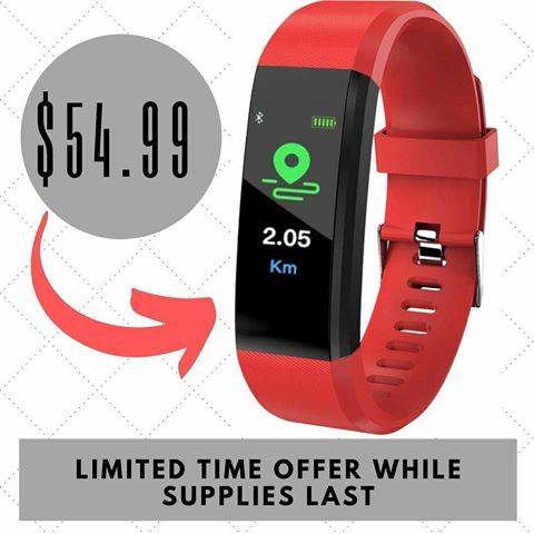 🔥 LINK IN OUR BIO 🔥
Sale ends only 1 day to catch this incredible fitness tracker smart watch for only $54.99 SHOP NOW while quantities last and don't miss out!