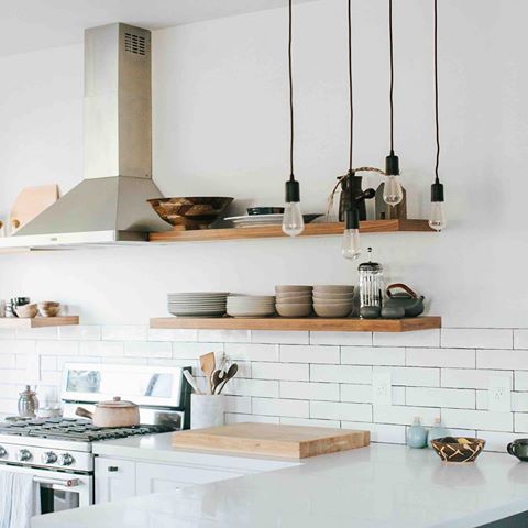 I feel 💯 about suggesting open shelving to my clients because I love them so much in my own home. I know there are some strong opinions out there about kitchen shelves but I'm forever on the pro-side. 
Photography by @margaretaustin_photo | #MyDecorotation
.
.
.
.
.
.
.
.
#smmakelifebeautiful #interiordesign #apartmenttherapy #sodomino #howyouhome #myhousebeautiful #currentdesignsituation #howwedwell #bhghome #mydomaine #sunsetmag #designsponge #finditstyleit #idcoathome #interiorinspo #inmydomaine #interiors #interiorstyling #homewithrue #design #myhomevibe #bayarealove #interior123 #simplystyleyourspace #makehomeyours #bayareadesigner #showemyourstyled