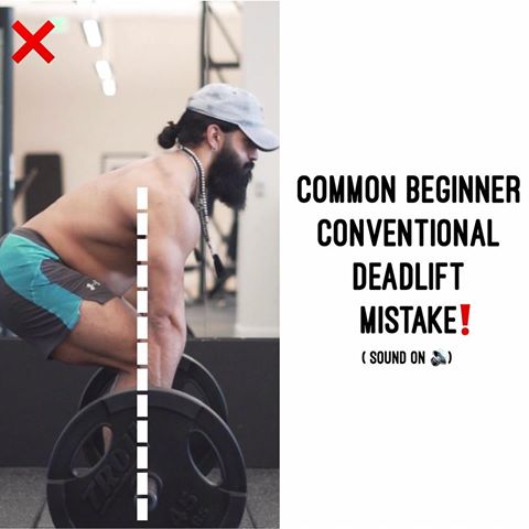 ARE YOU MAKING THIS COMMON MISTAKE? ⁣
⁣
A lot of beginner lifters / conventional pullers end up drifting the bar out in front of them when lowering the weight to avoid hitting their knees. ⁣
⁣
This is due to bending your knees first in attempt to lower the weight as you can see in the above video.⁣
⁣
To avoid this an have an efficient deadlift where the bar only moves straight up and down. Set-up with the bar cutting half of your entire foot. Typically around the top of your shoe laces. From there bend at the hips to grab the bar not at the knees. ⁣
⁣
Once you’ve grabbed the bar, packed your lats and wedge back to execute the movement. Your goal is to lower the weight in the reverse of how you got it up. ⁣
⁣
So once you’re locked out! To lower the weight just set your hips back and your knees should be good for the bar to clear straight down. ⁣
⁣
It’ll take some practice for a lot of you but that’s the beauty of training. Each day you get to step in there and refine your technique and become more efficient. Just be patient with it and put in the reps, friend. ⁣
⁣
I hope this was helpful! ⁣
⁣
Make sure to tag a friend that might need to see this. ⁣
⁣
Much love, Coach J ⁣
⁣
#fitnessiqcoaching⁣
#manifestgreatness⁣
#disciplineovermotivation⁣
#newbreedphysiques⁣
#onlinecoach⁣
#gothere⁣
#aesthetics⁣
#bodybuilding ⁣
#powerbuilding.
