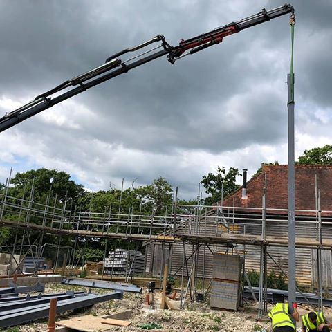 Look at the reach on our crane! Giving you that extra support you need on a job. If you're looking to hire a crane get in touch quickly as our waiting list is growing!
.
.
.
#weldlife #welding #ukweldteam #welders #weldaholics #tigweld #tigandchill #weldlife #ukwelding #ukwelders #fabrication