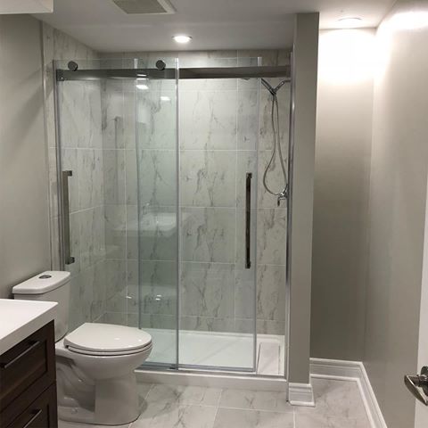 Basement bathroom for a client in Ottawa.
#DeckDesign #KitchenRemodeling #KitchenDesign #Ottawa #HomeRenovation #HomeImprovement #HomeDesign #BasementFinishing #BathroomRemodeling #BathroomRenovation #Construction #ClosetOrganizer #CustomBuiltCloset #Flooring #HardwoodFlooring #LaminateFlooring #CustomBuildShed #DreamHome #InteriorDesign #FlooringIdeas #FlooringDesign #OttawaRenovation #OttawaConstruction #OttawaContractor