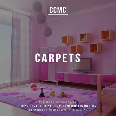 COMFORT
The most important benefit of carpet a flooring is the comfort it provides to the room it is applied too. Not only is the carpet comfy, but it gives the rooms a nice cozy comfortable feel too.
For more information:
Tel. +63 2 376 55 11 | +63 2 415 55 11
Email. chinacarpet@gmail.com
#CCMC