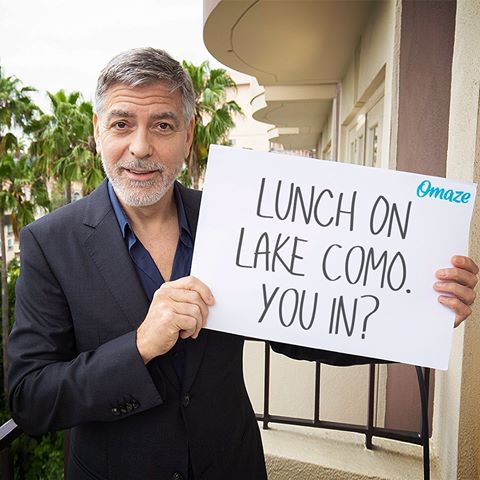 This is not a prank: YOU could join George and Amal Clooney for a double date at their home in Italy! Don’t miss out—enter now with our bio link. #omaze