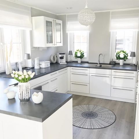 Credit 📷 @wohn.emotion #kitcheninspo #interior_design #home_design68