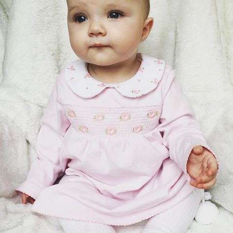 You can see in her face she’s still not 100% herself bless her still looking so sweet though my baby girl .
.
.
Dress @jbyjasperconran @jasperconran 
Socks @bettysboutique_x