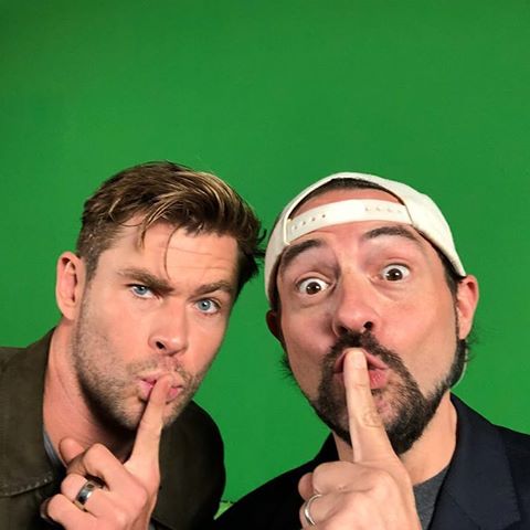 The man, the myth, the legend. The one and only @thatkevinsmith !!! Stoked to be a part of his next film Jay and Silent Bob Reboot. What a pleasure it was hanging out mate 👍👍👍👍