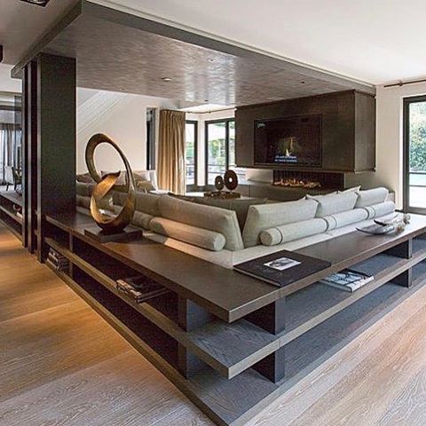 Captivating modern living room design 😍